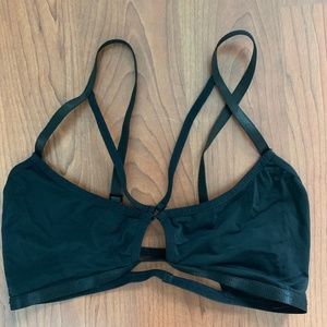 Black Strappy Bralette